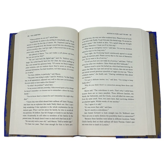 RIZZOLI & ISLES: LAST TO DIE Hardback Book by Tess Gerritsen - Picture 3 of 11